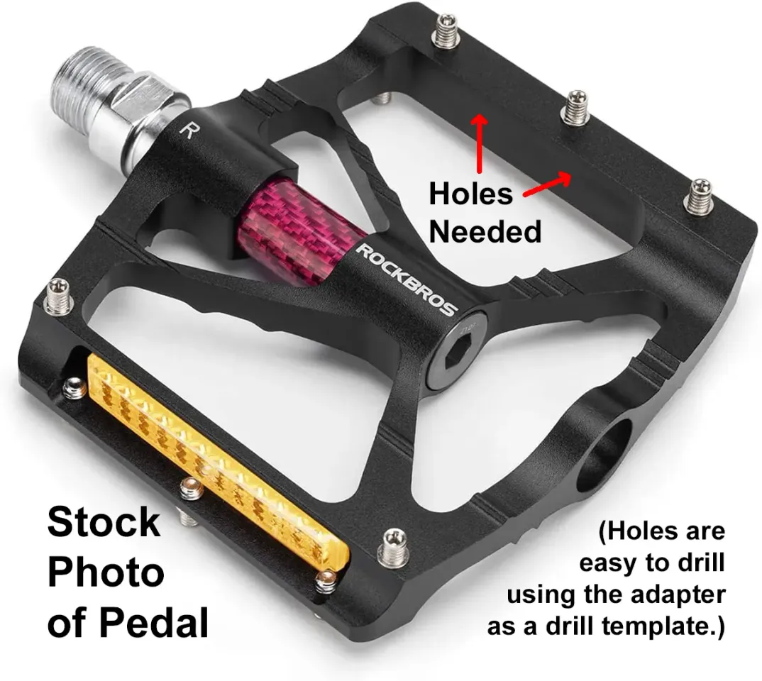 Toe Clip Adapter for Rockbros K307PT Mountain Bike Pedal by