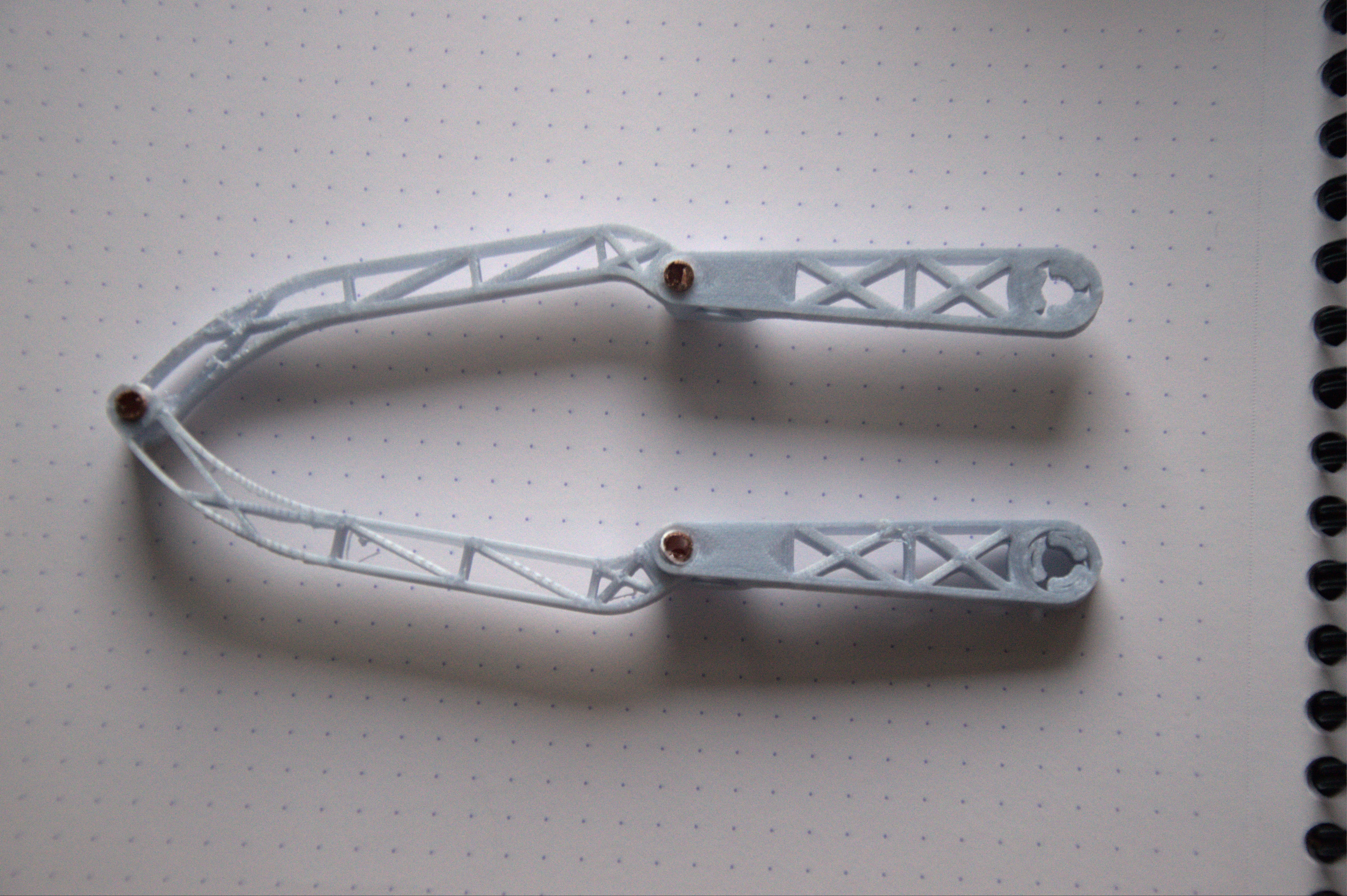 Five Bar Robot Leg Subassembly — miniatura 4