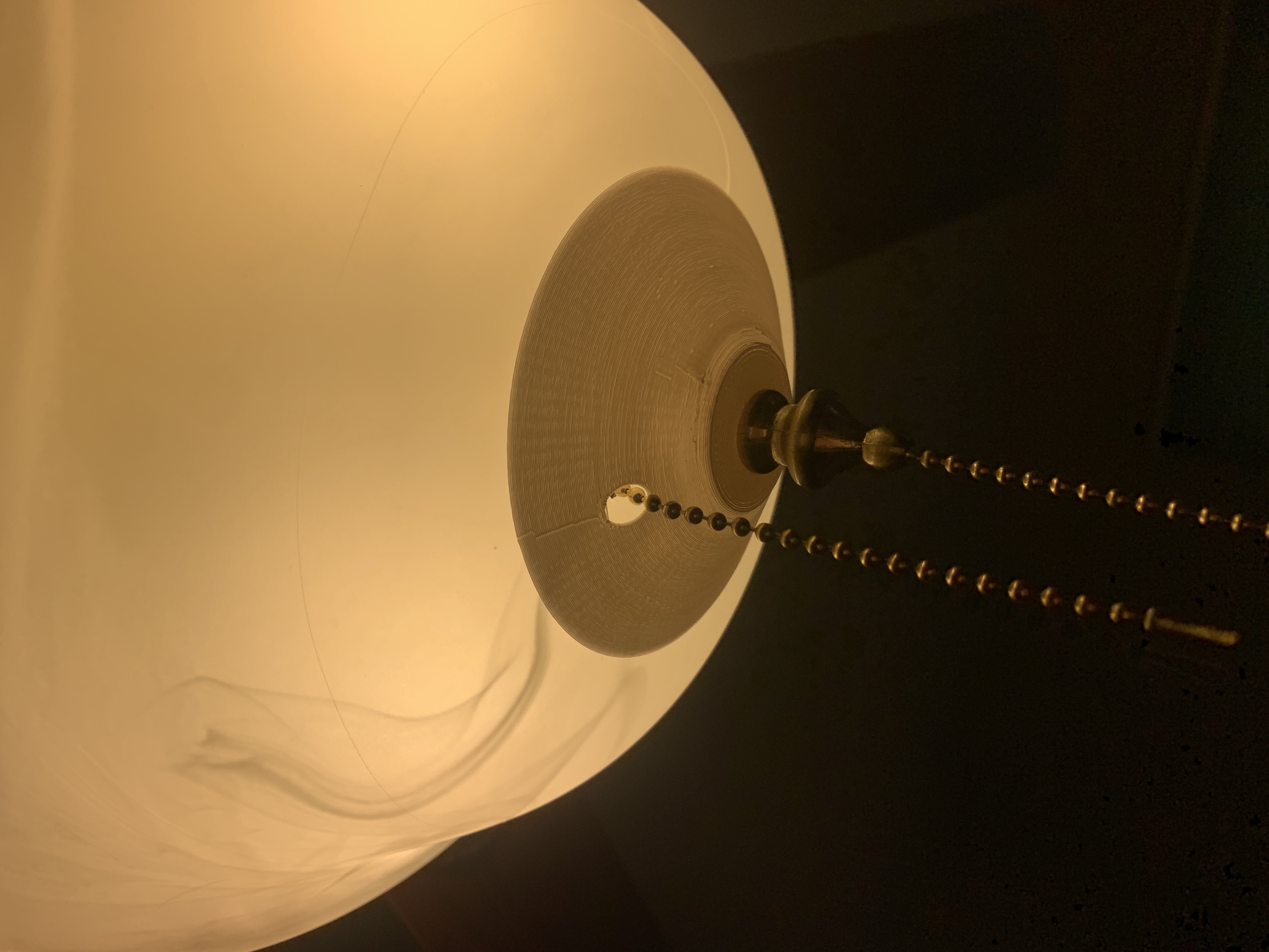 Ceiling Fan Bottom Retaining Cap by J Geanuracos Download free STL