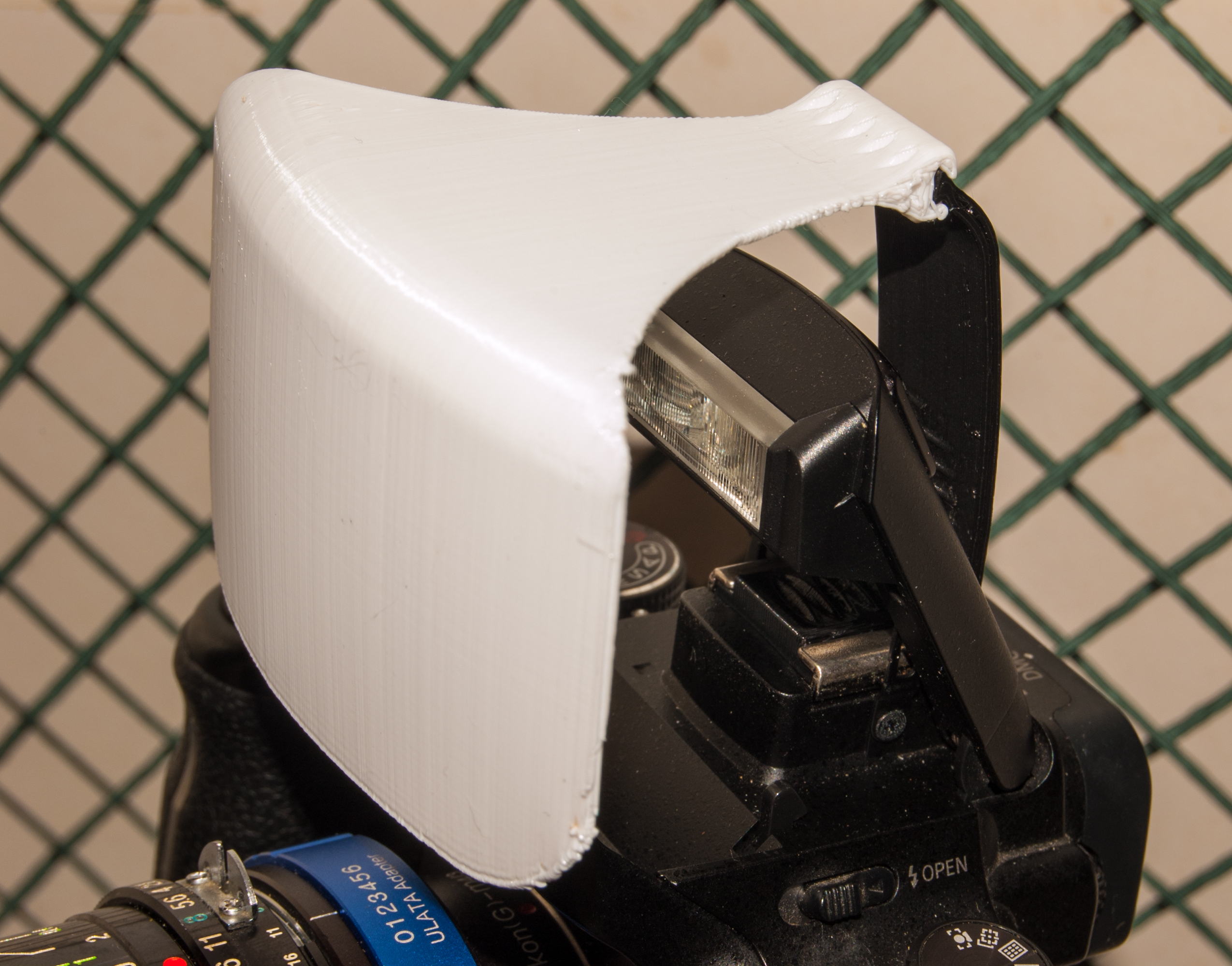 Universal On-Camera Flash Diffuser