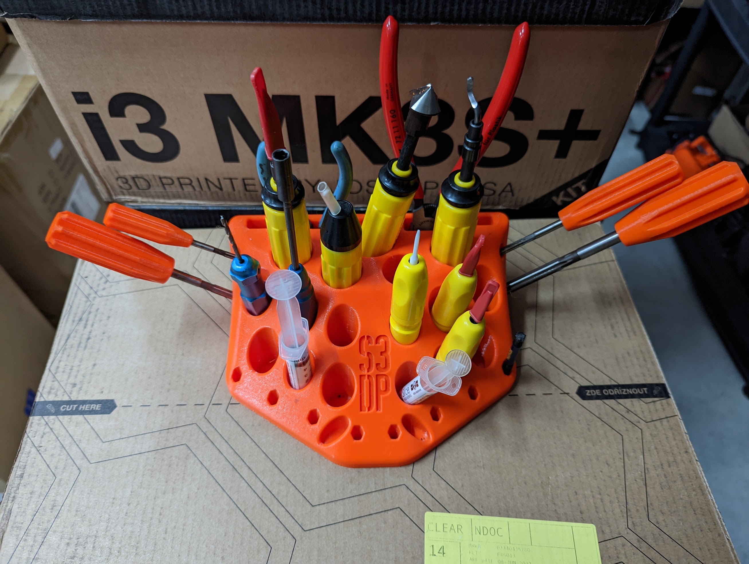 Printer Assembly Tool Holder Stand by S3DP Download free STL model