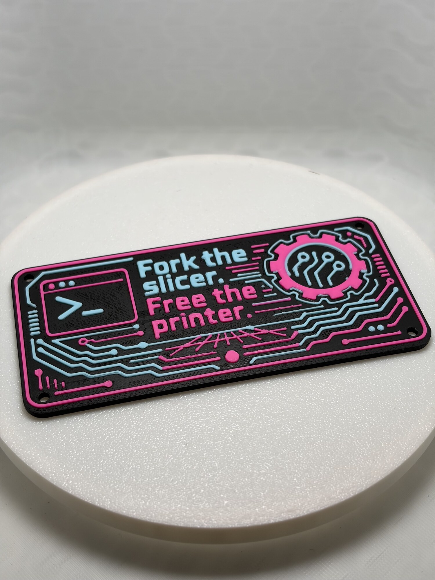 Fork the Slicer. Free the Printer.