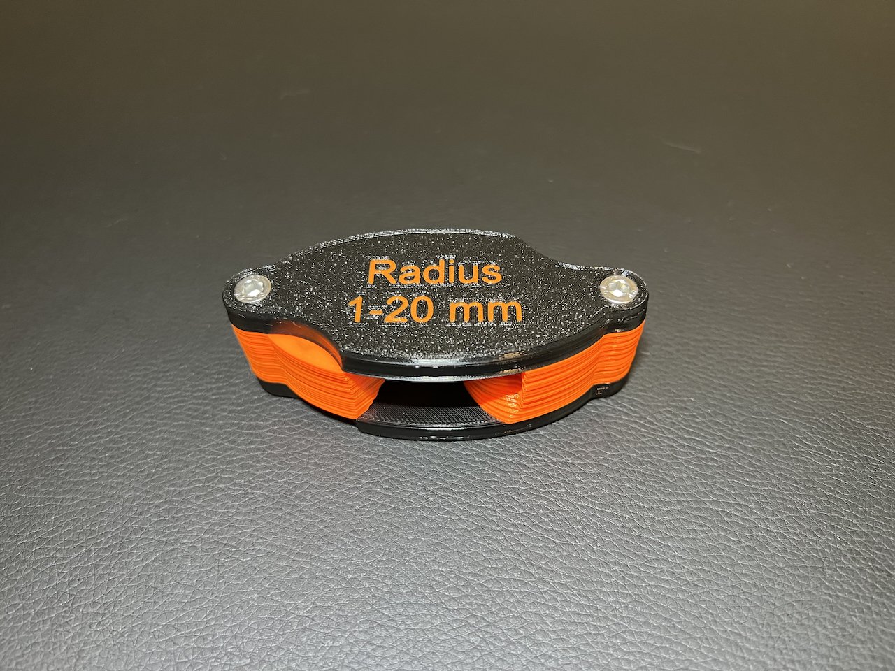 Radius Gauge 1-20mm (M5 Socket Head Cap Screw and MMU)