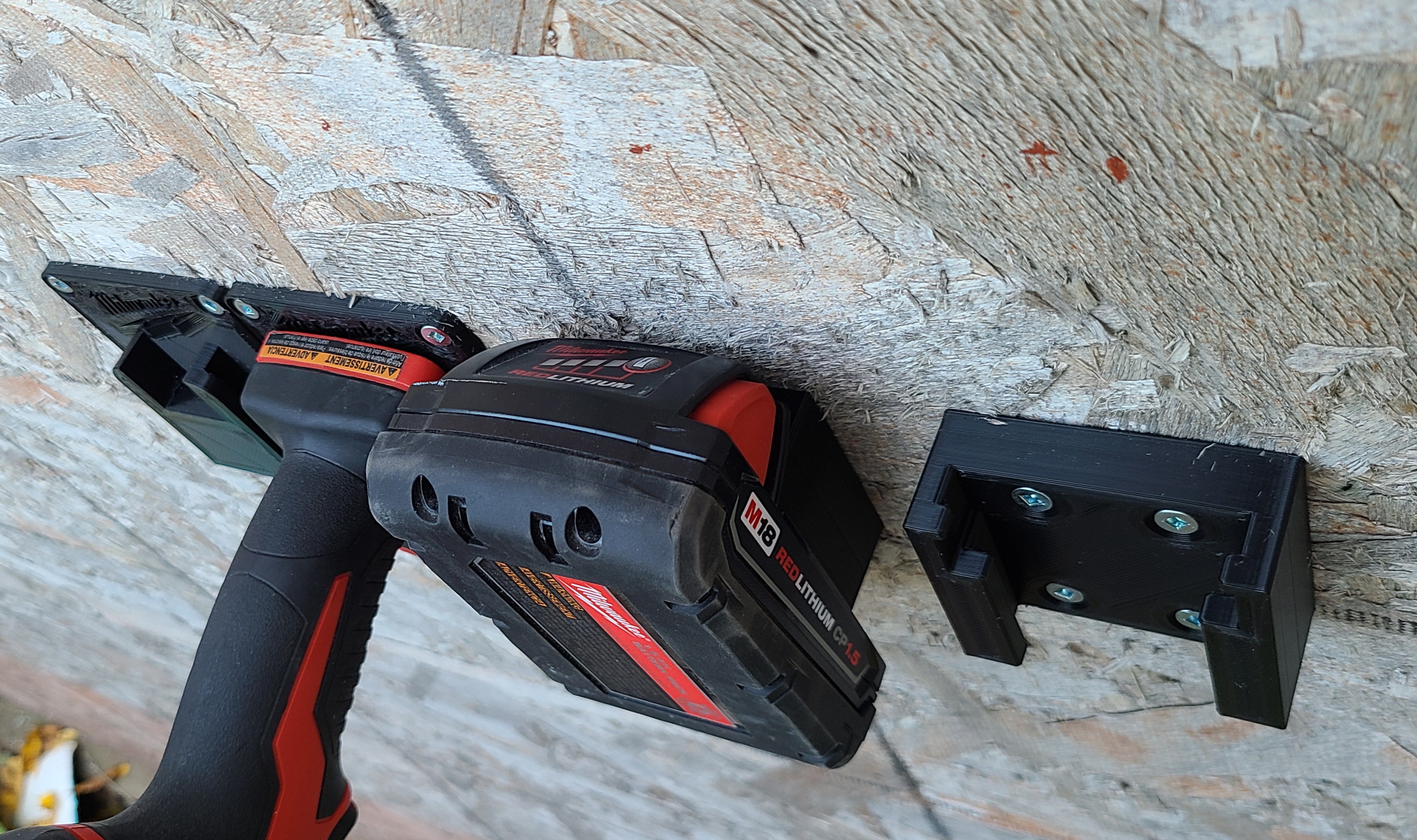 Milwaukee M18 Battery Holder Par Daniel Rossong Téléchargez Gratuitement Un Modèle Stl 0615