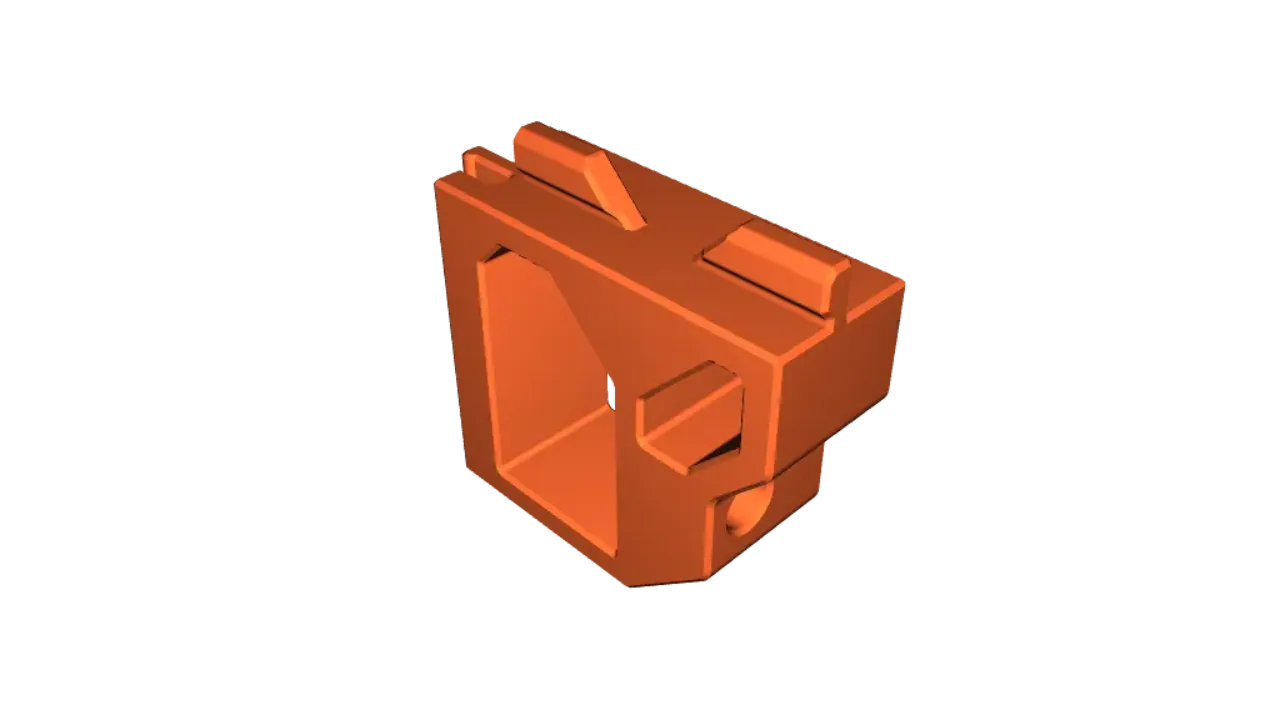 Snap-in Nevermore Micro V4 Mount for V0 by nhchiu | Download free STL ...