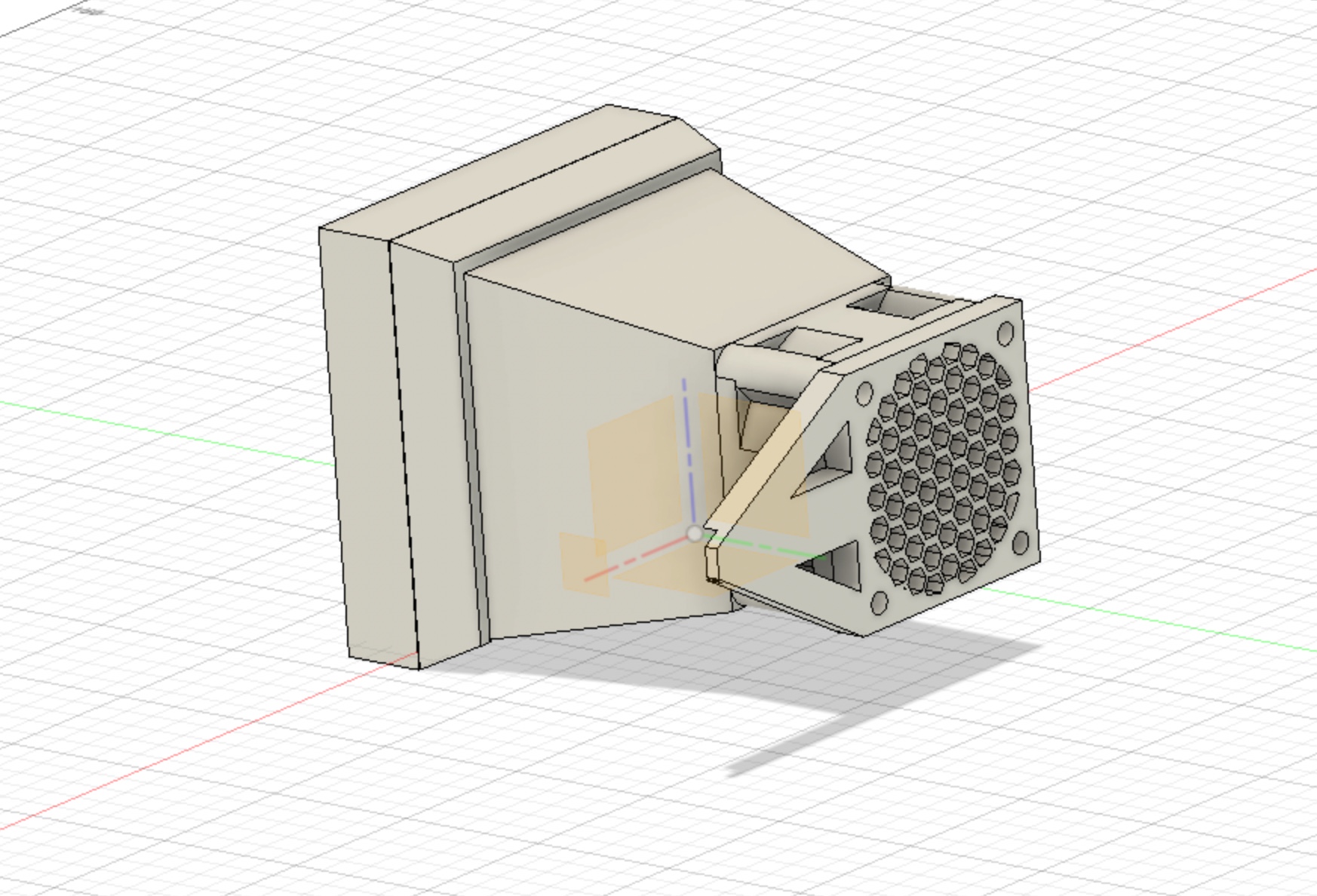 Soldering fume extractor- helping hands
