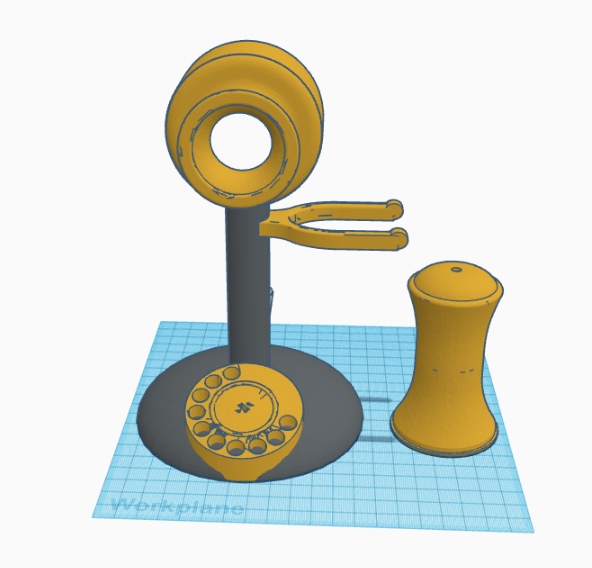 Candlestick Telephone by MakerKJS Download free STL model