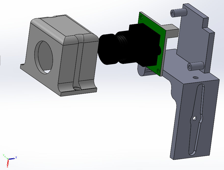 FPV camera mount by Guillaume Download free STL model