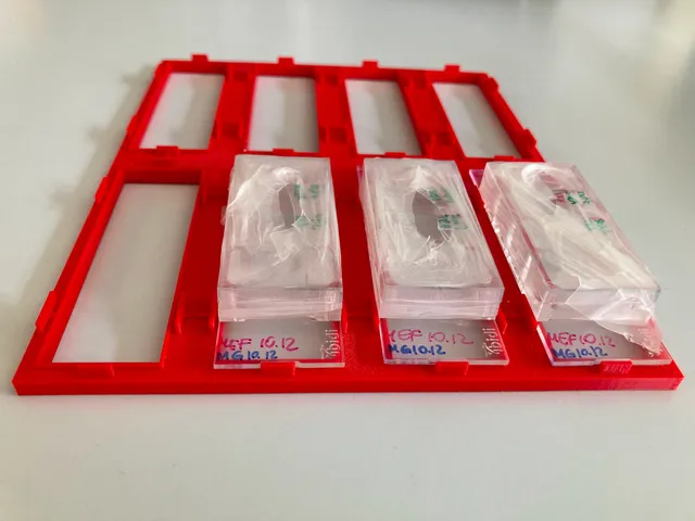 Microscope slide trays (6x, 8x)