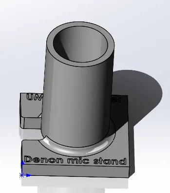 UMIK-1 adapter for Denon AVR Mic Stand