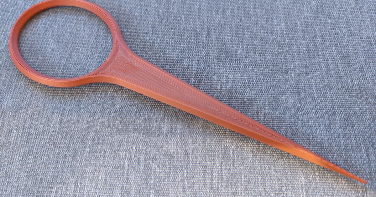 Hair Loop Styling Tool By Xerionius Download Free Stl Model Hair Loop Styling Tool By Xerionius Download Free Stl Model