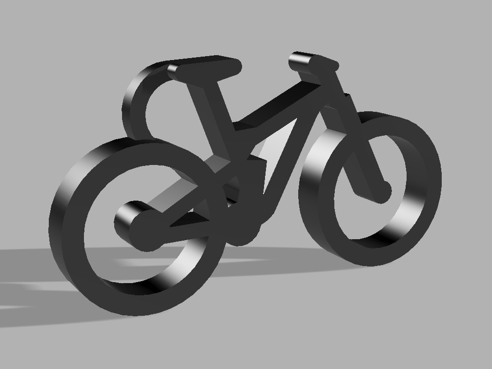 Keychains - Mountain Bike