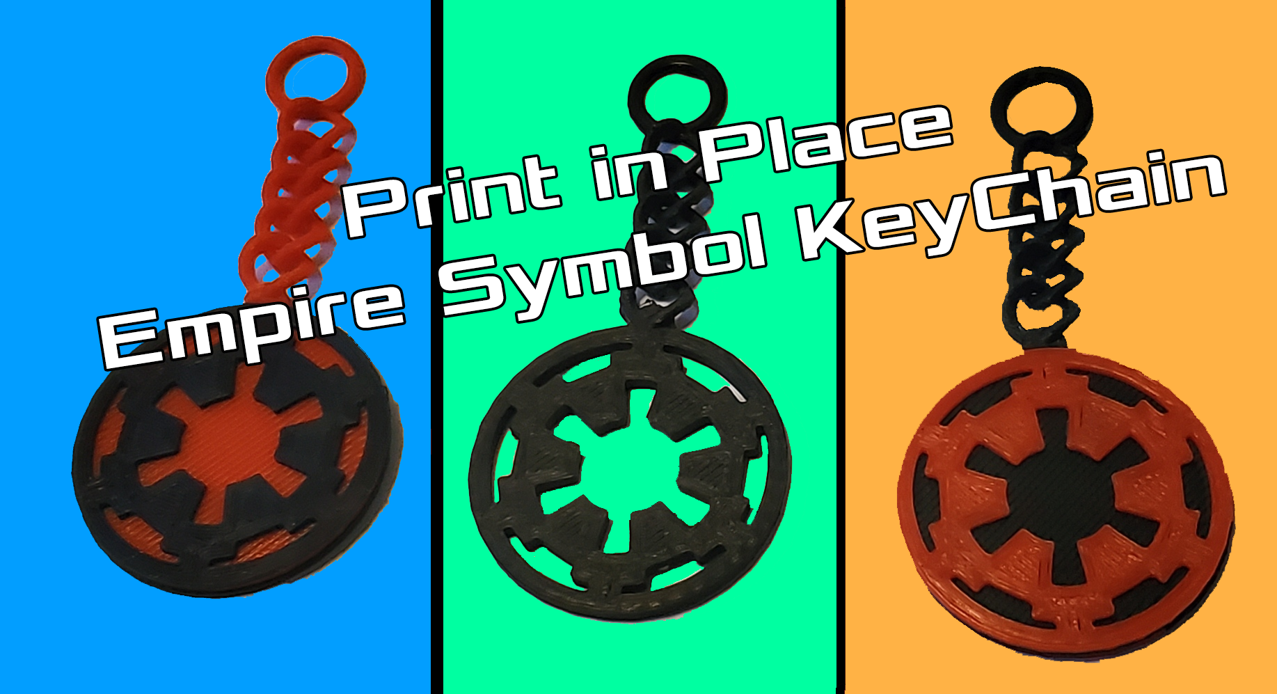 Empire Symbol Keychain