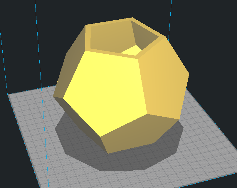 DODECAHEDRON VASE