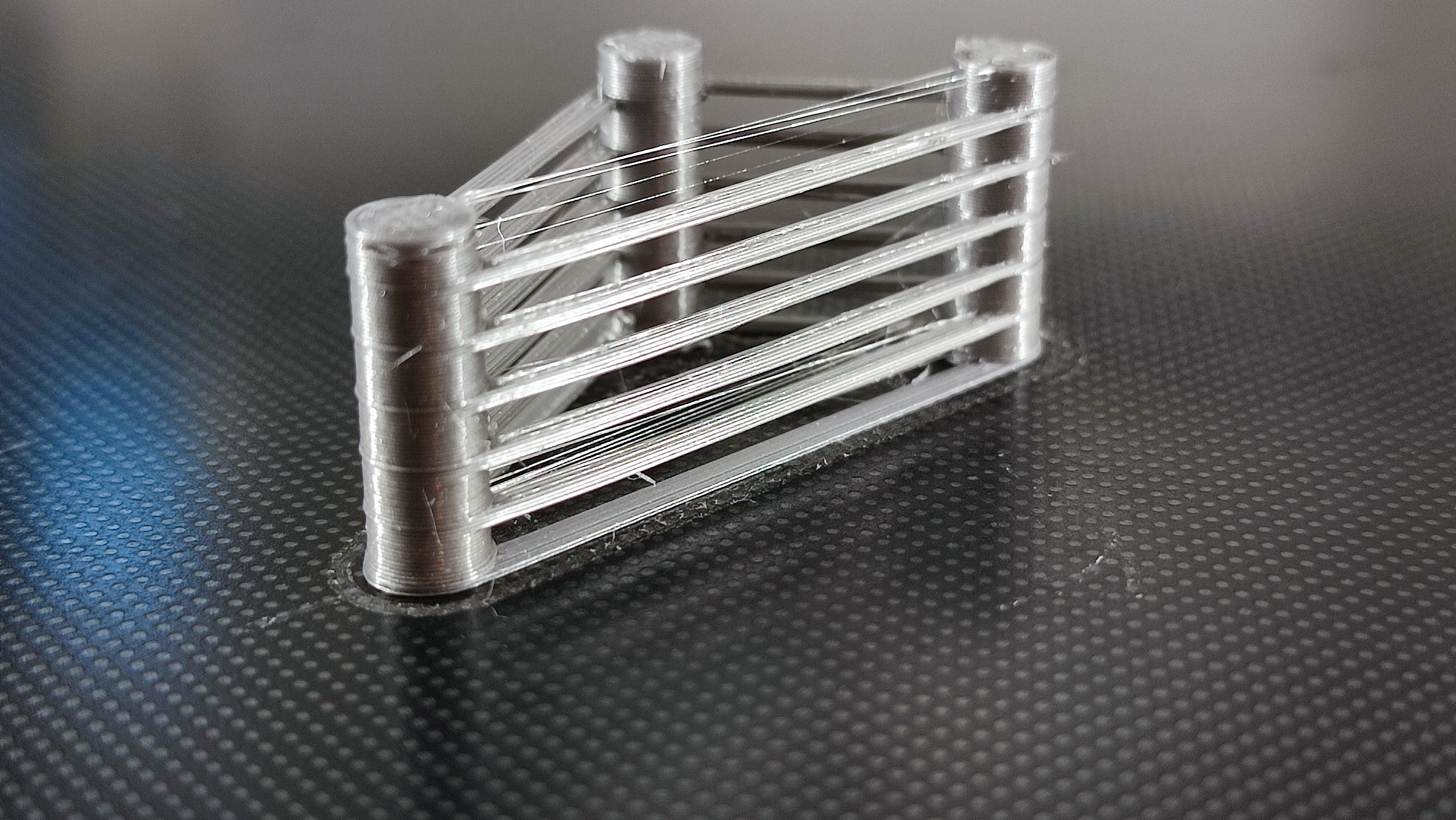 Fast Bridge and Retract test part, also for temperature