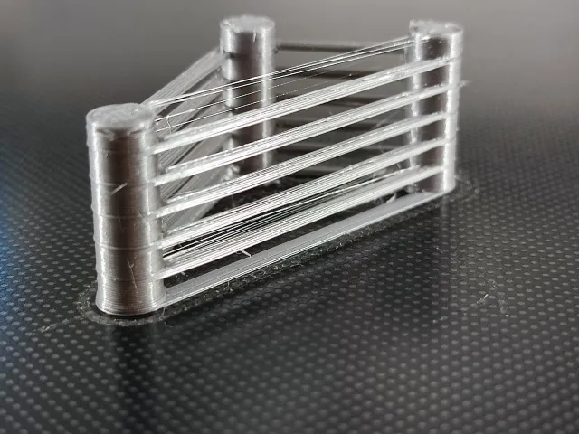 Fast Bridge and Retract test part, also for temperature