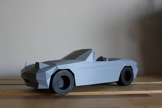 Low-Poly Mazda Miata by Turtleman | Download free STL model ...