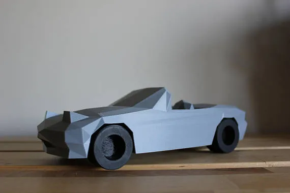 Low-Poly Mazda Miata