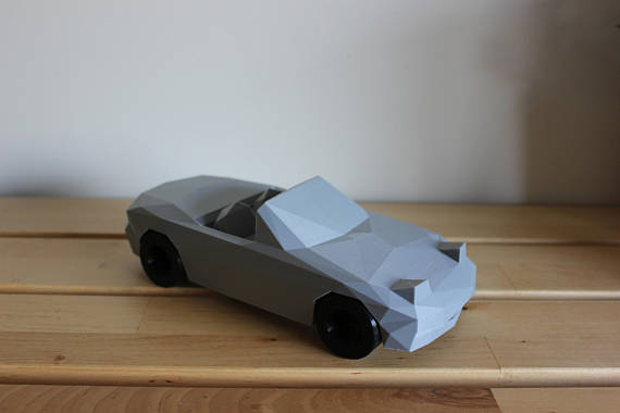 Low-Poly Mazda Miata by Turtleman | Download free STL model ...