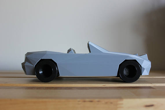 Low-Poly Mazda Miata by Turtleman | Download free STL model ...