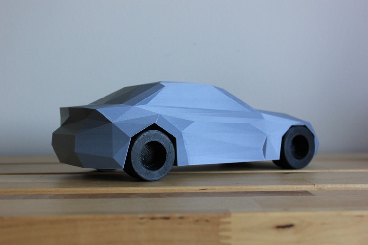 Low Poly BMW M2 by Turtleman | Download free STL model | Printables.com