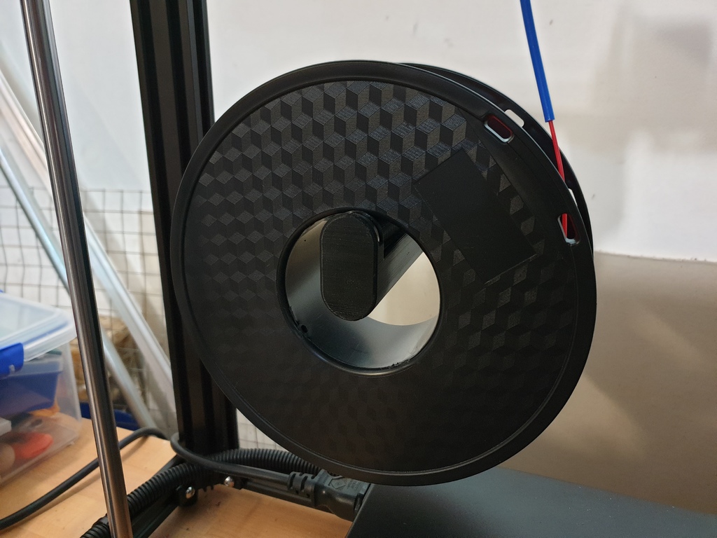 Ender 5 Plus Filler Filament Holder by Termiman Download free STL