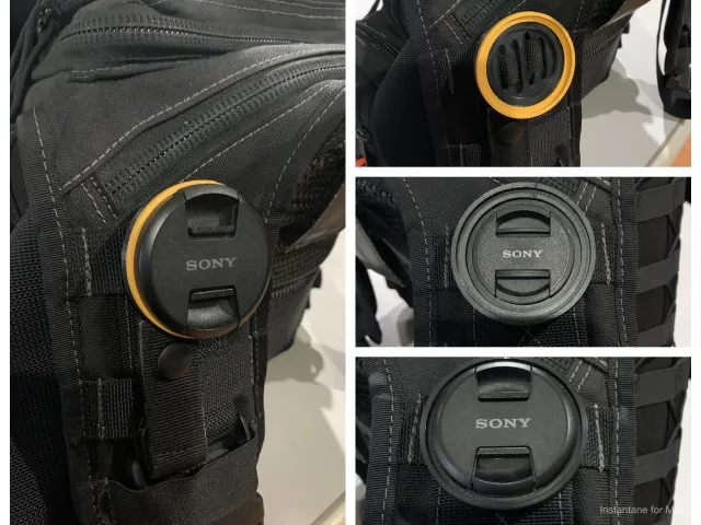 Camera Lens Cap Holder (Triple Threat)