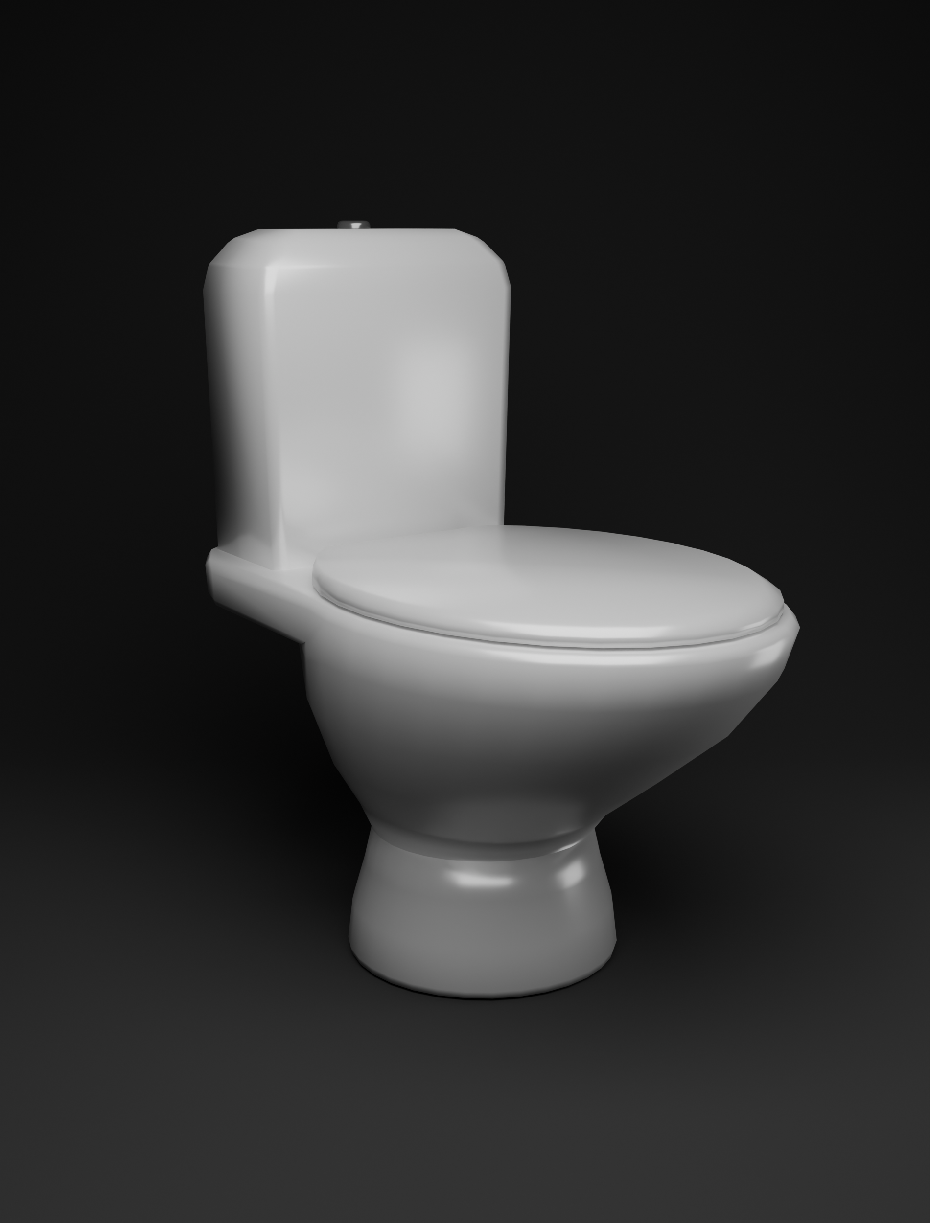 Ceramic closed toilet