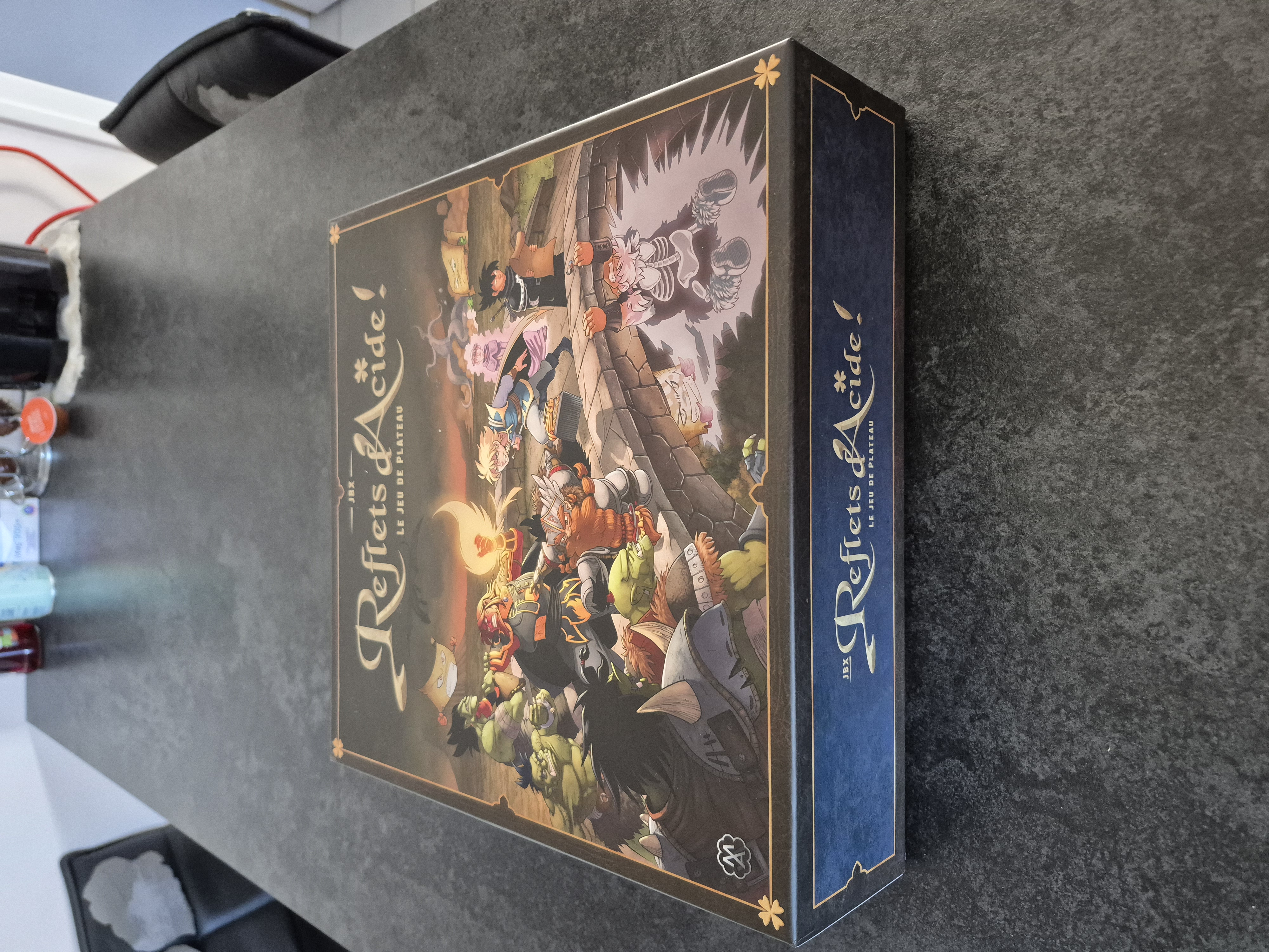 Insert pour le jeu de plateau Reflets d'Acide! de JBX (édition 2024)