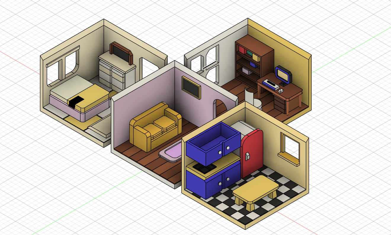 Low Poly Rooms