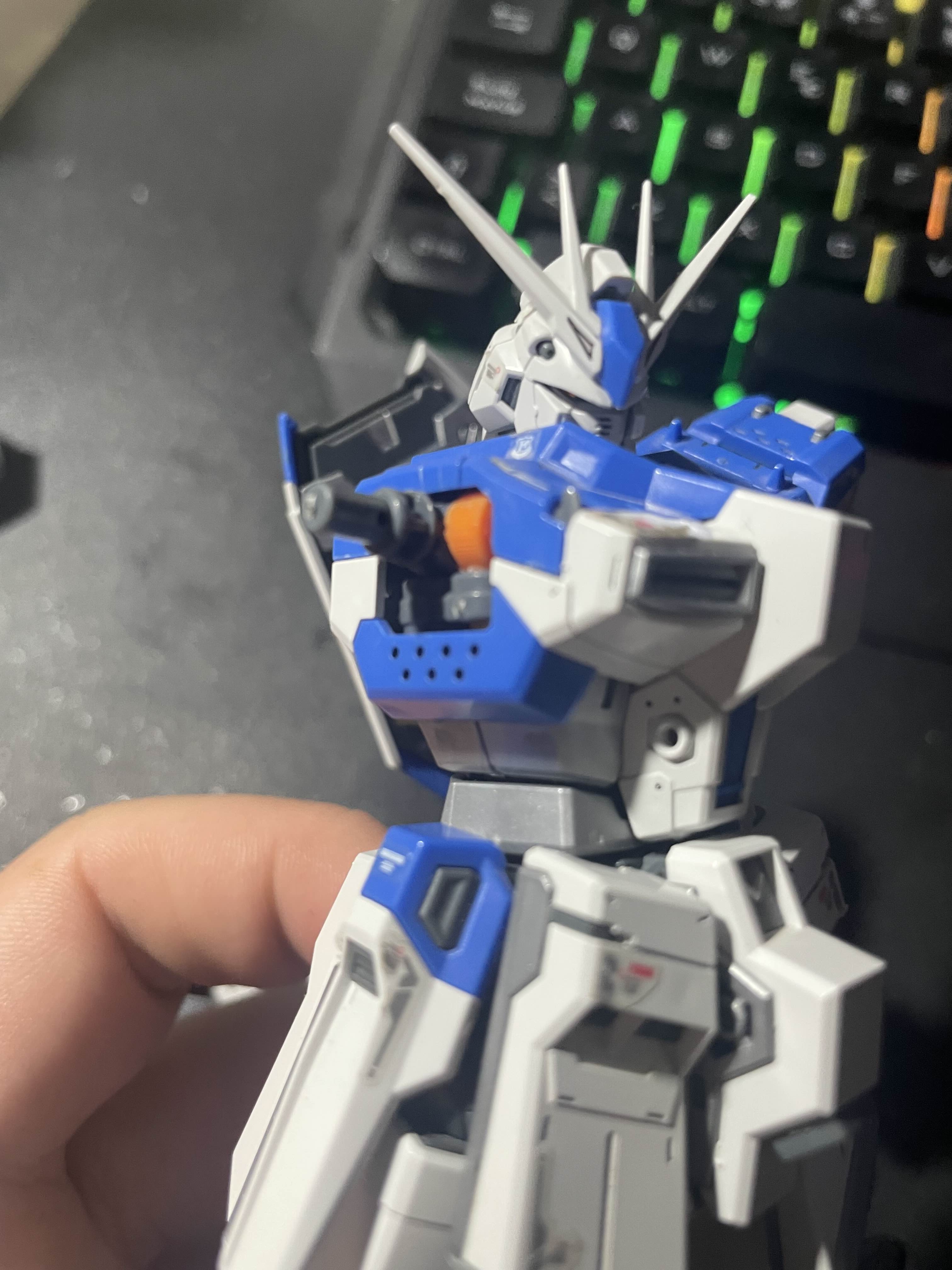 Hi nu Gundam RG piece F4