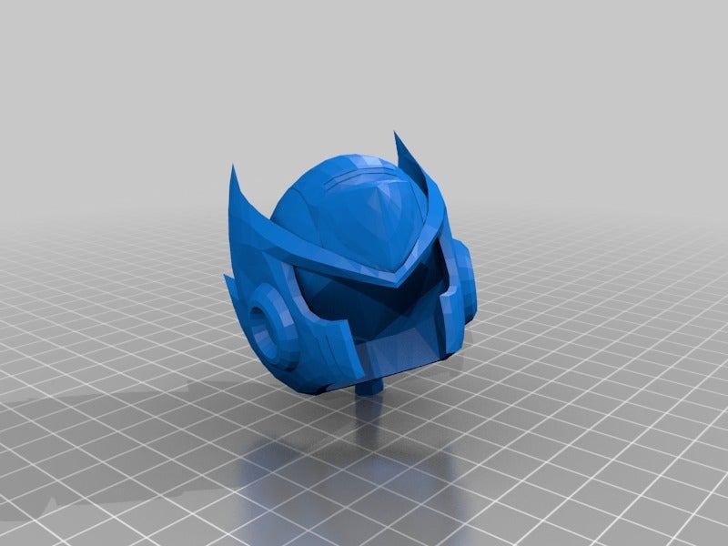 Miniatura 4 do modelo 3D Megaman Zero Helmet