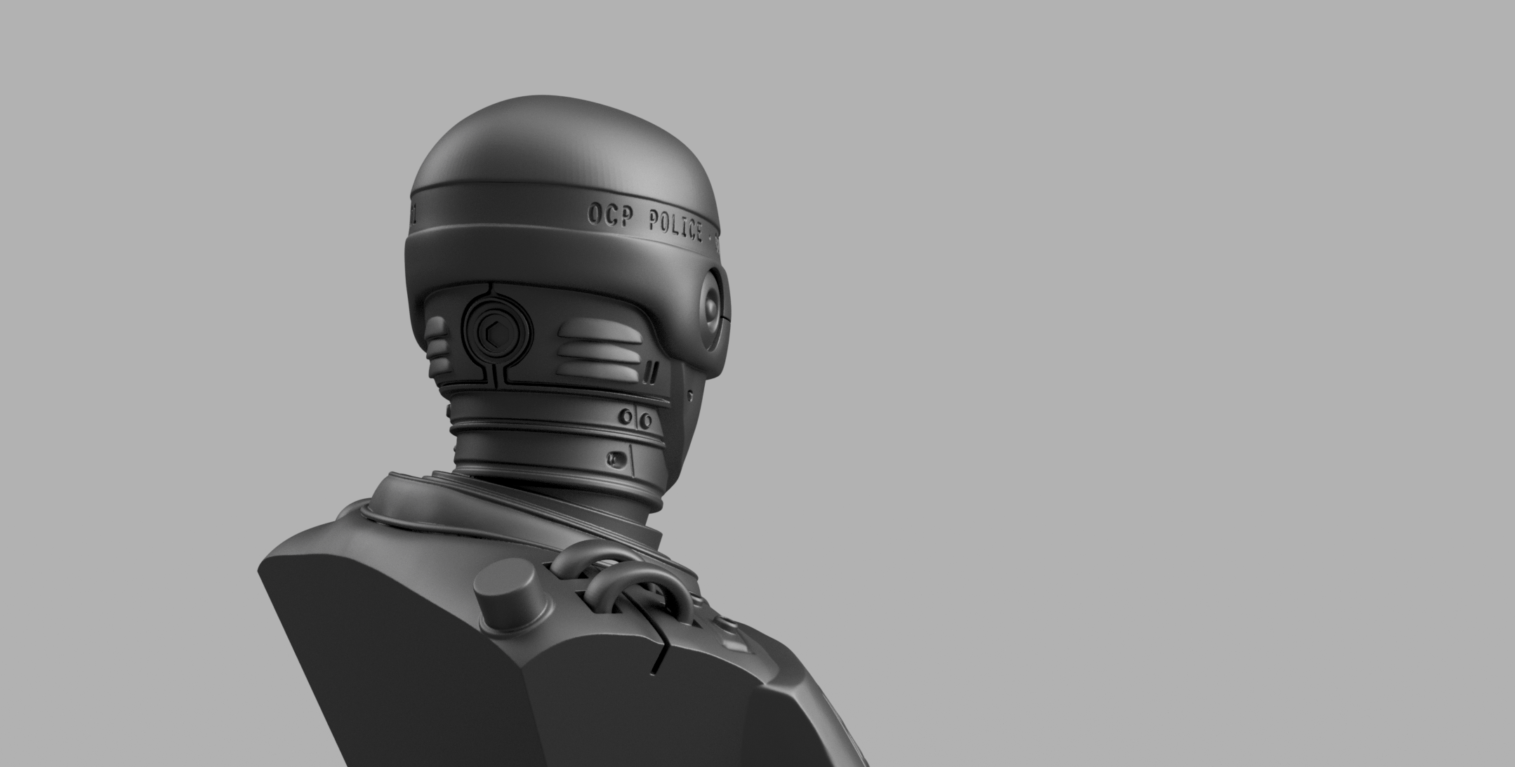 Miniatura 2 do modelo 3D Robocop