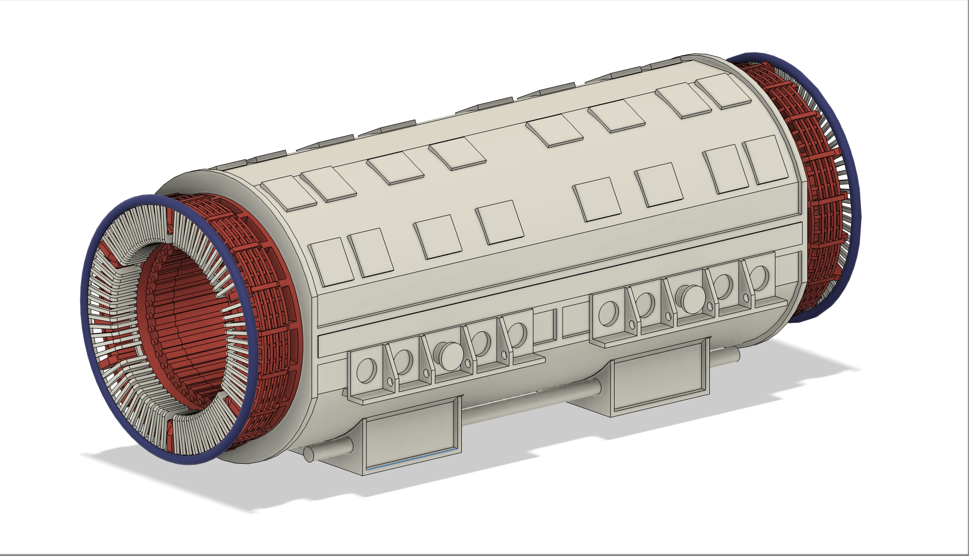 Miniatura 3 do modelo 3D 1/87 Electrical Generator