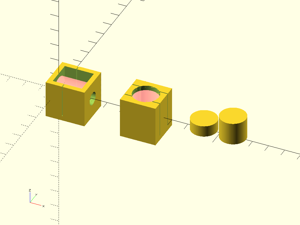 Šablona řezu válce  ( Cylinder cutting template )- OpenSCAD parametrizable