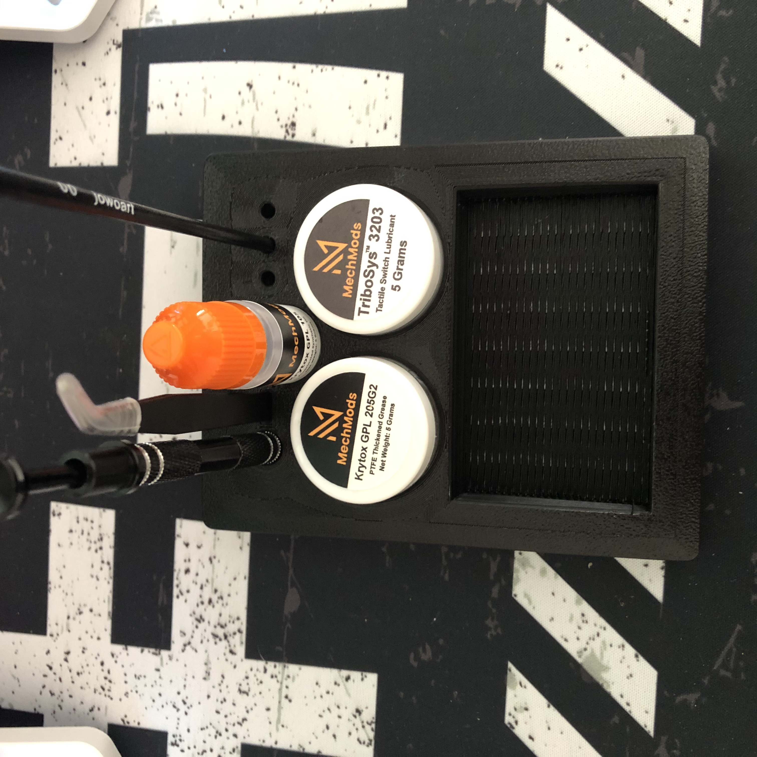 Mechanical Keyboard Switch Lube Station Addon by Sam Download free STL model