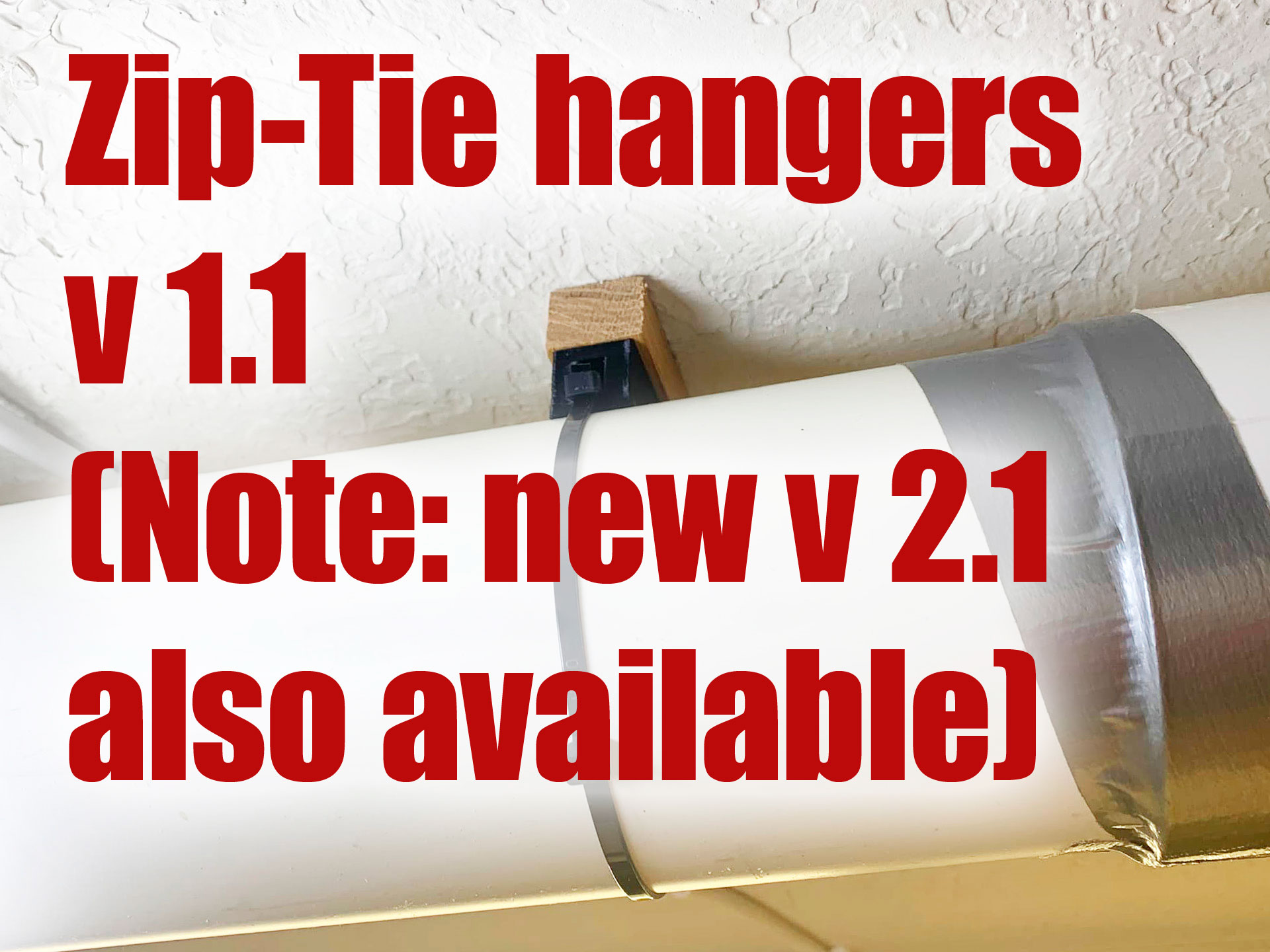 4 inch deals pvc pipe hangers