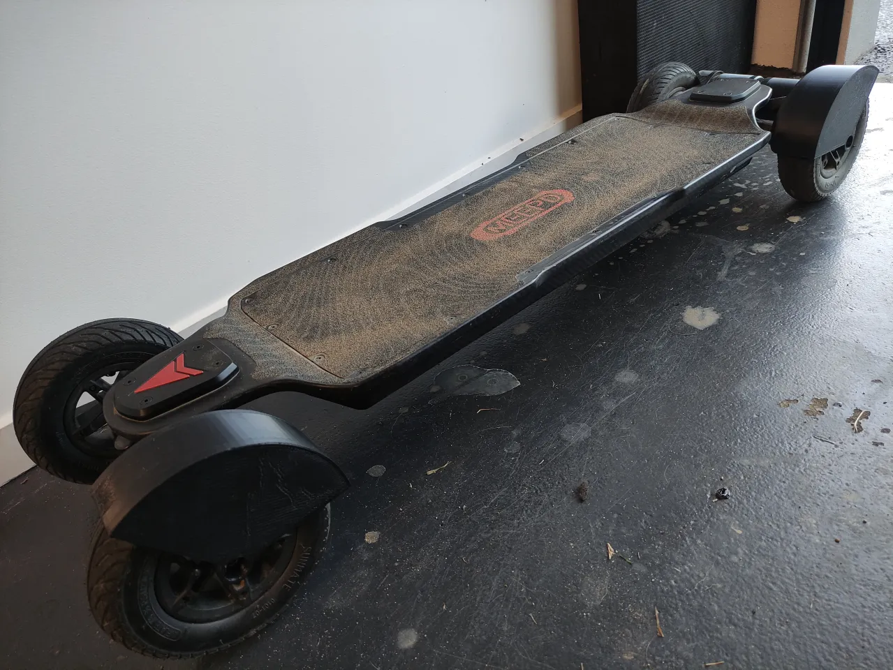 Mudguard for electric skateboards, 150mm & wheels by Linus | Download free STL model | Printables.com