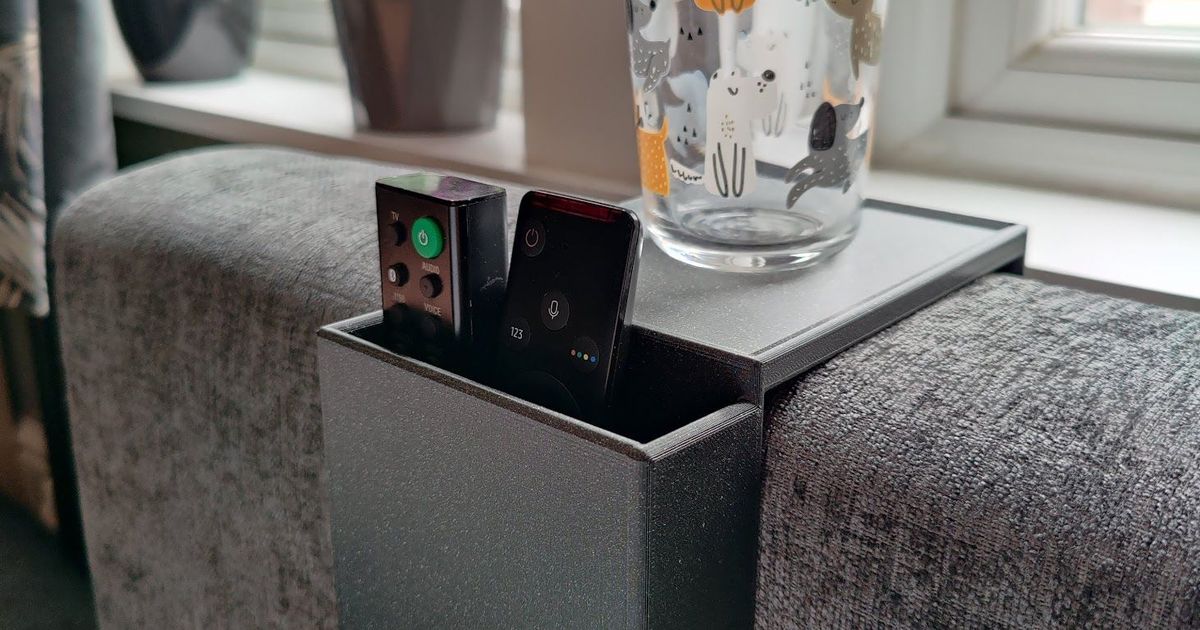 Cup Rest with Remote Pocket for IKEA Friheten Sofa by kanew Download