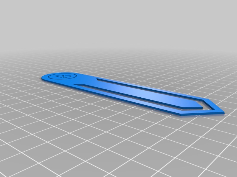 Blue Lab bookmark