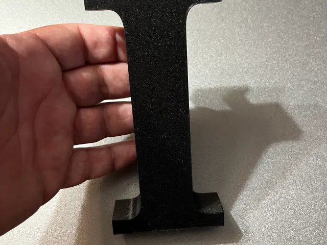 Slatwall Letters - I