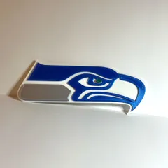 Seahawks Logo DualExtruder by Alcore23, Download free STL model