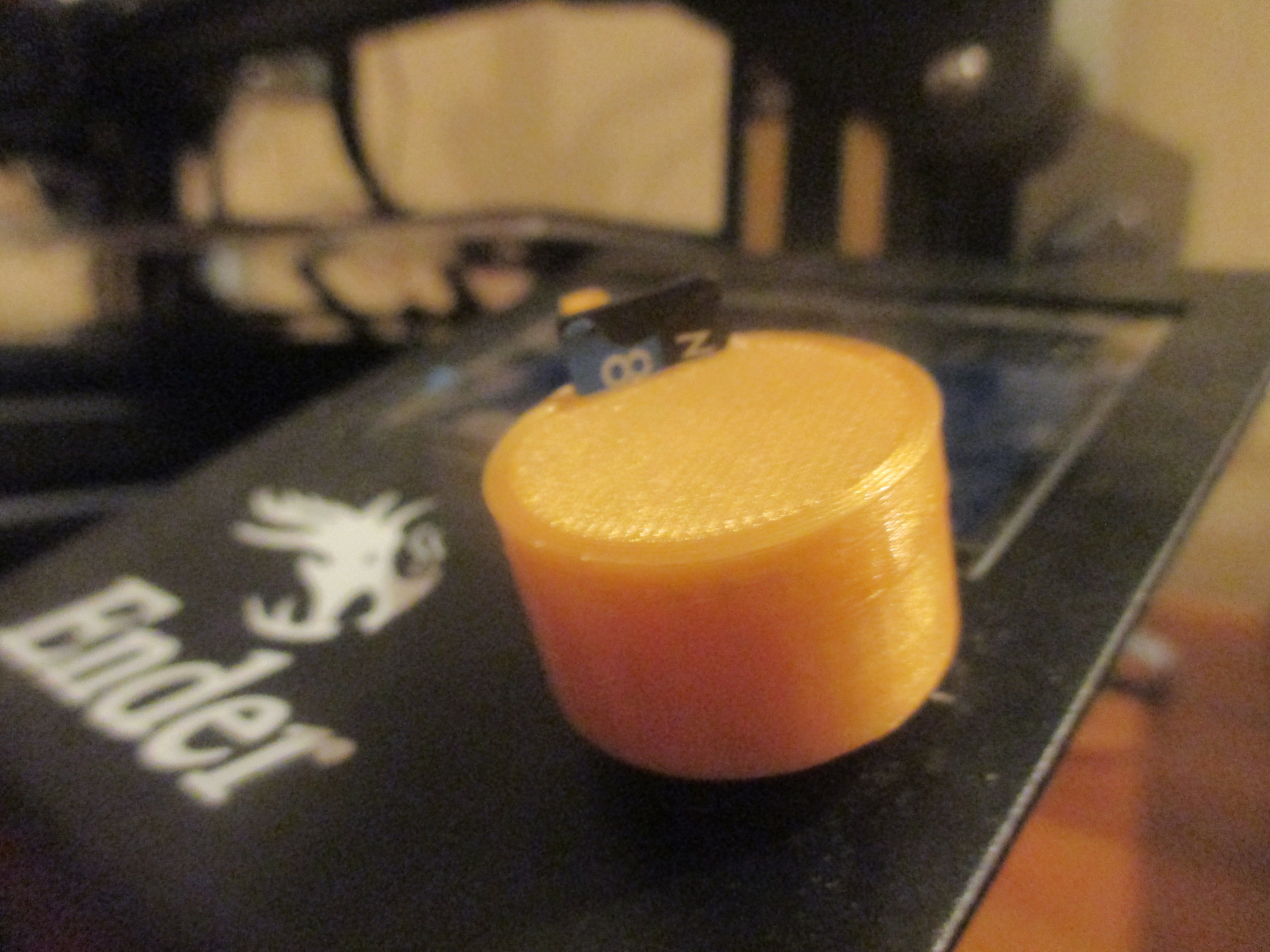 Lcd knob and sd card holder