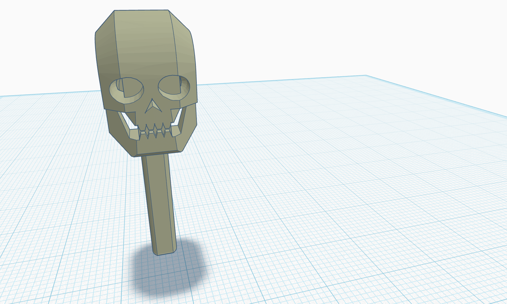 Dummy 13 holdable skull.