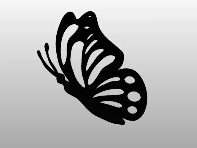 Butterfly earrings 1