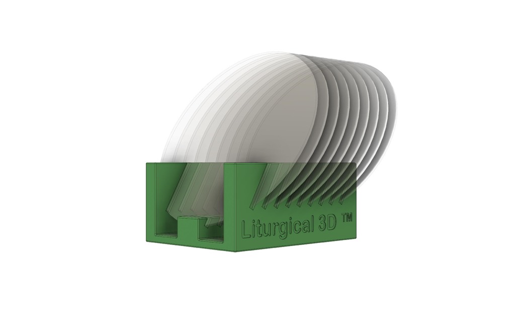 Saw blade holder (10 inch) by Liturgical 3D Download free STL model