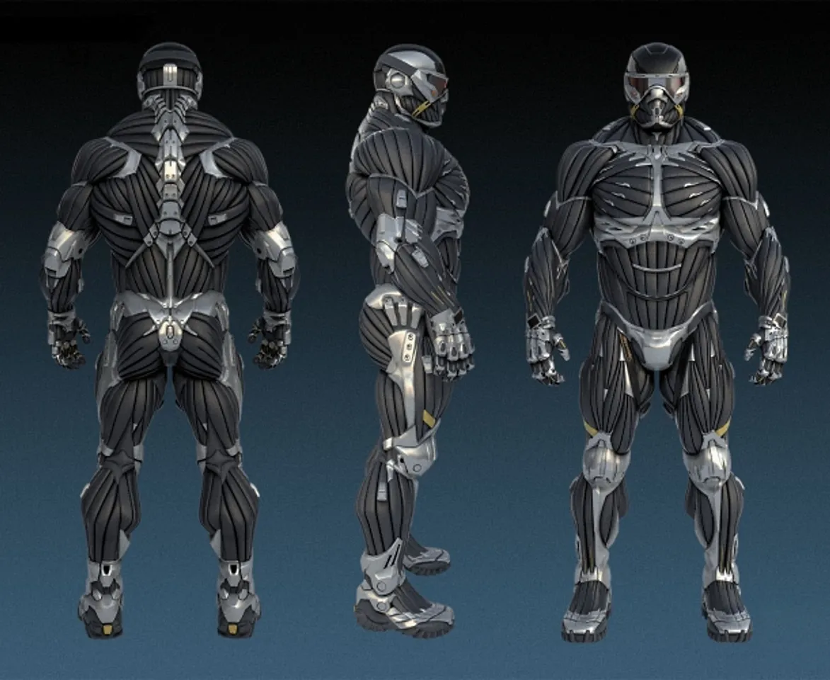 Crysis Nanosuit Art