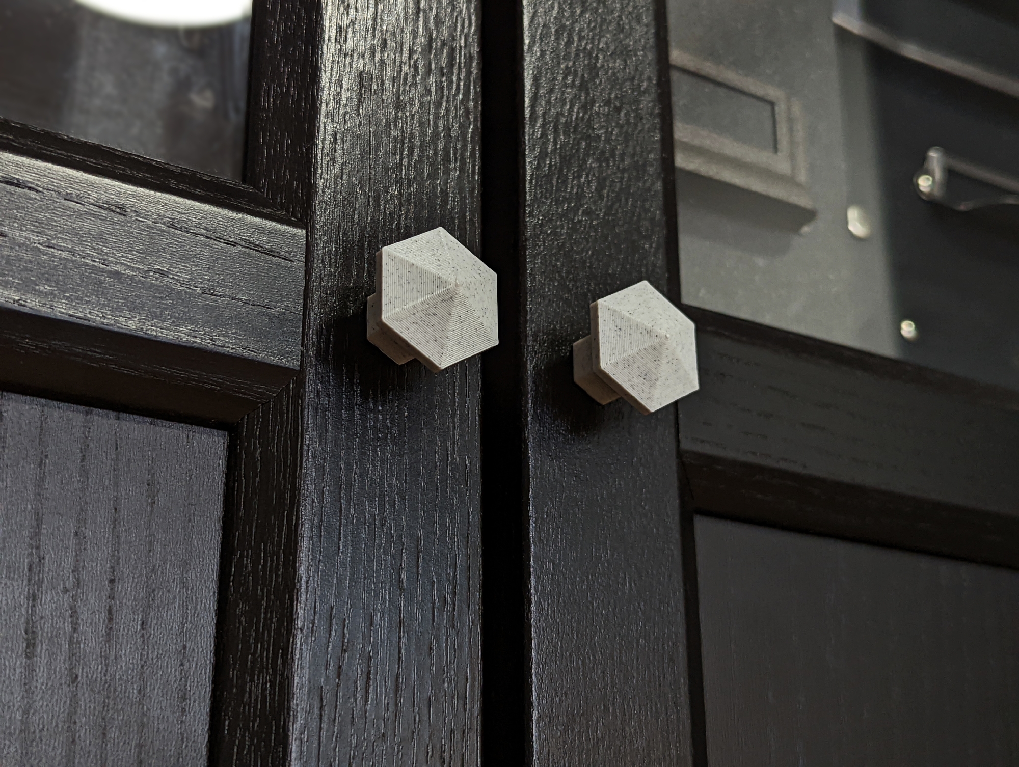 Hexagonal Cabinet Knob