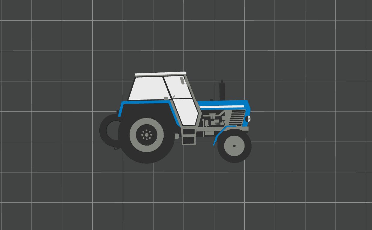 Zetor Crystal 8011 keychain