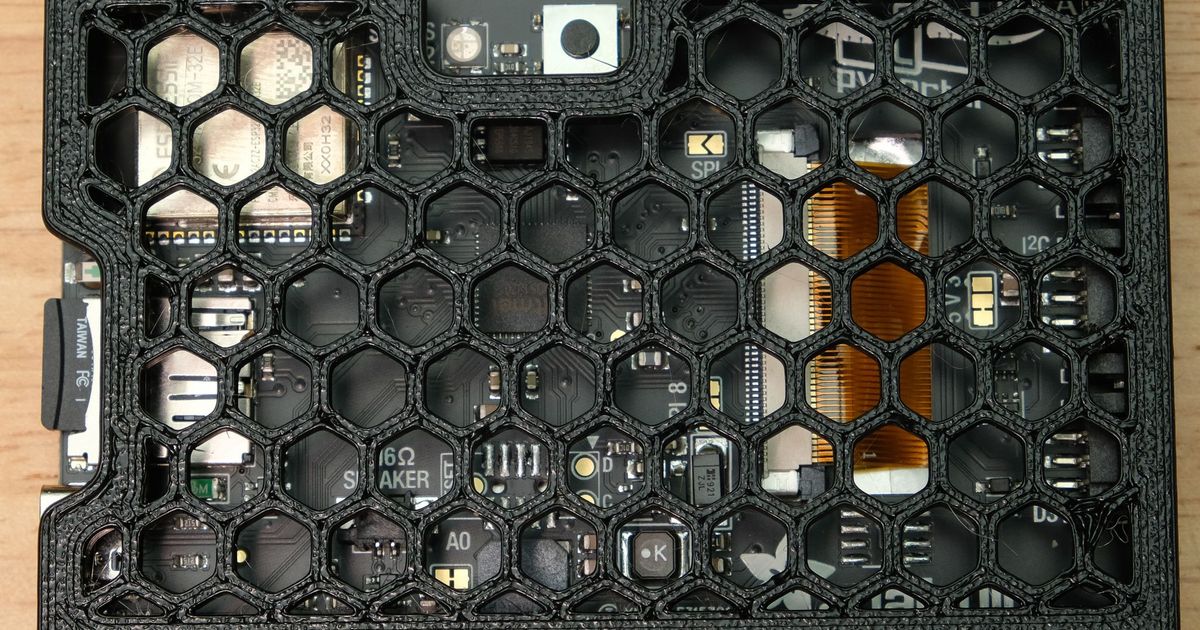 Adafruit PyPortal Titano Base by CooterBaldwin | Download free STL ...